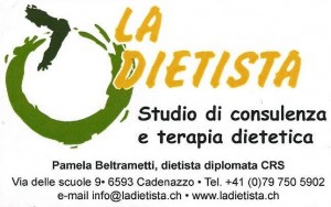 Profilo della dietista Pamela Beltrametti